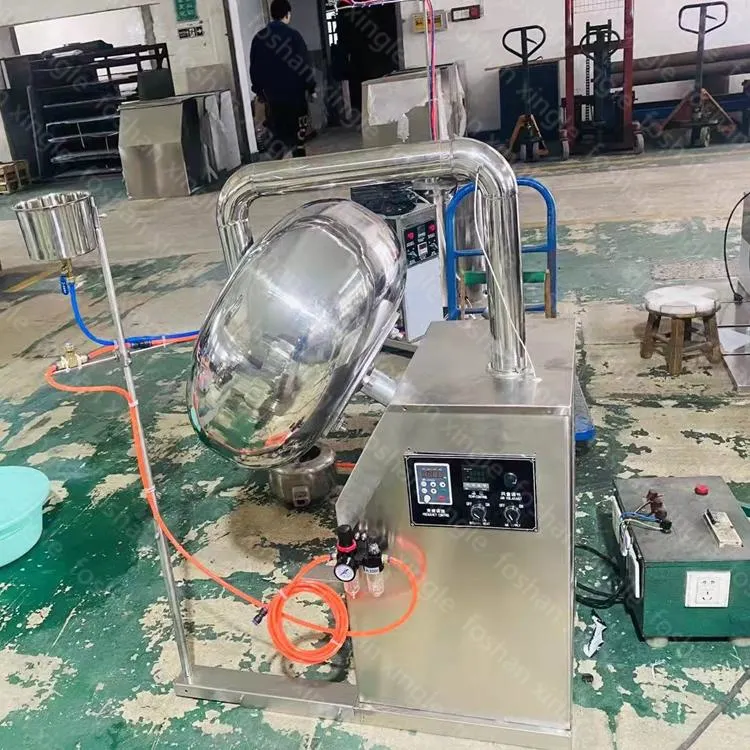 Pharmaceutical Film Coating Machine Automatic Pill Coating Machine Candy and Nuts Coating Machine Byc-300/400 Professional Tablet Film Coater