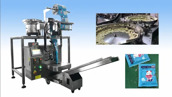 High Speed Automatic Chocolate Bean Milk Candy Tablet Packing Counting Machine