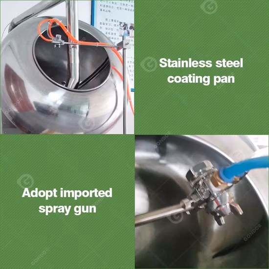 Coating Machinery Candy Nuts Coated Machine Coating Tablet Machine