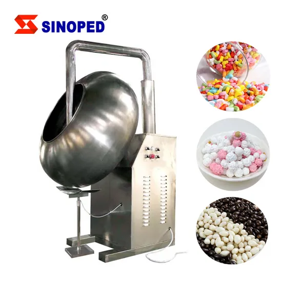 Sinoped Pharmaceutical Tablet Coating Machine Transportation Fluidized Bed Candy Coating Machine 