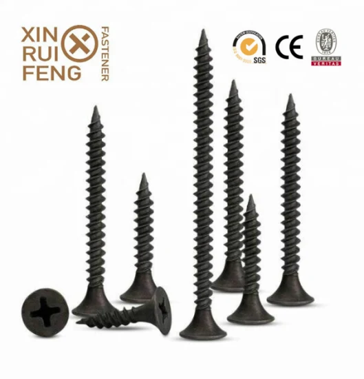 Good Prices High Quality Black Phosphated Dry Wall Screw Anti