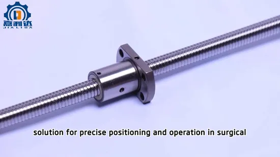 Precision Rolled Rolling Ground Steel Miniature Mini 6mm 8mm Diameter Sfk 0601 0801 0802 1204 1602 Smallest Linear Thread Lead Set Ball Screw for CNC 3D Printer 