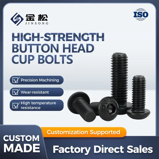 China Wholesale Anti Rust Button Head Hexagon Head Stainless Steel Screws 