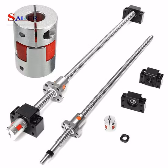 China Manufacture High Precision Sfu Dfu Series Ball Screw with Ball Nut and End