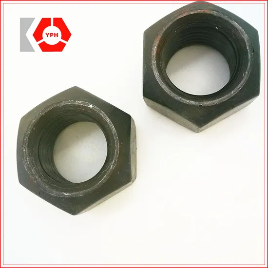 High Quality DIN6915 Hex Nuts with Black 