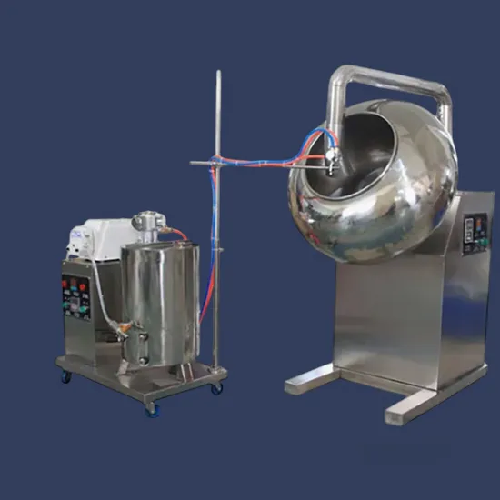 Stainless Steel Tablet Pill Nut Chocolate Candy Sugar Coating Machine 