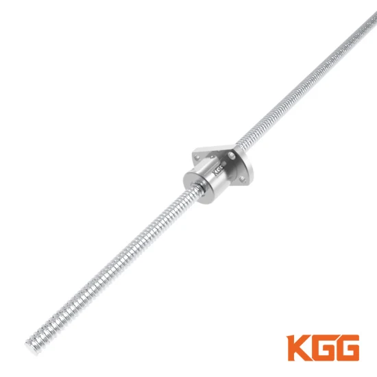 Kgg C10 Grade Rolled Ball Screw for Mechanical Equipment (BBS Series, Lead: 2mm, Shaft: 4mm)